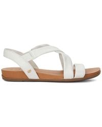 Dune - Wide Fit Landies Sandals - Lyst