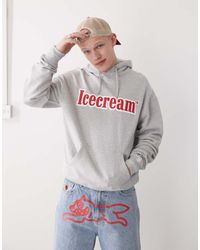 ICECREAM - Hoodie Zonder Sluiting Met Logo - Lyst
