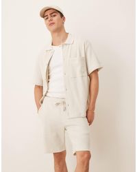 Calvin Klein - Chunky Waffle Shorts - Lyst