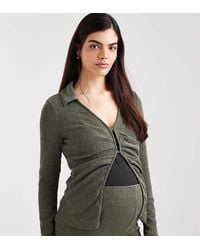 Mama.licious - Mamalicious Maternity Soft Ribbed Jersey Top Co-Ord - Lyst