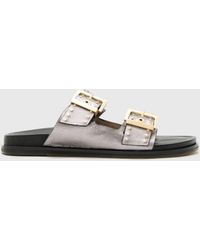 AllSaints - Magda Studded Sandals - Lyst