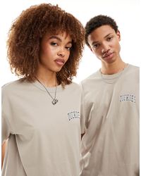 Dickies - Aitken - t-shirt color sabbia con logo piccolo - Lyst