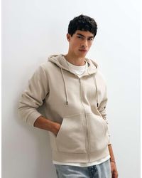 Jack & Jones - Oversized Zip Through Hoodie - Lyst