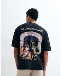 ASOS - Oversized Tee With Guinness Print - Lyst