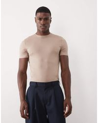 ASOS - Premium Supima® Cotton Slim Fit T-shirt - Lyst