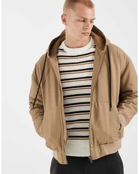 Redefined Rebel - Recht Oversized Jack Met Borgvoering - Lyst