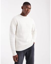 Only & Sons - – strukturierter strickpullover - Lyst