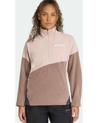 adidas Originals - Terrex Multi Climawarm Fleece Anorak - Lyst