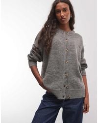 Collusion - Knitted Boxy Oversized Cardi - Lyst