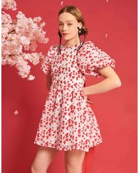 Sister Jane - Dream Sakura Jacquard Mini Dress - Lyst