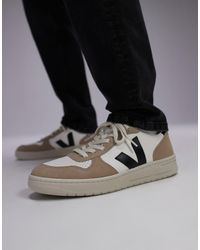 Veja - – v-10 – sneaker aus chromfreiem leder - Lyst