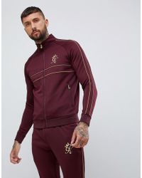 gym king black and red tracksuit