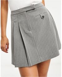 Miss Selfridge - Pleated Skirt Mini - Lyst