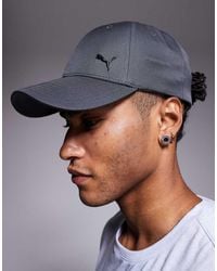 PUMA - Gorra De Béisbol Básica Con Logo De Metálico Essentials De - Lyst