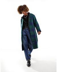 ASOS - Oversized Wool Look Overcoat - Lyst