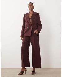 Nobody's Child - Tailored Wide Leg Pants - Lyst