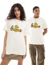 PRNT - Portugal Football Mascot Graphic Relaxed Fit T-Shirt - Lyst