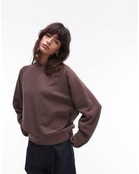 ARKET - Soft Crew Neck Terrycloth Sweatshirt - Lyst