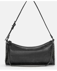 Pull&Bear - Borsa Da Spalla Nera Con Decorazione - Lyst