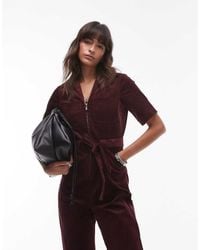 & Other Stories - Belted Corduroy Jumpsuit - Lyst