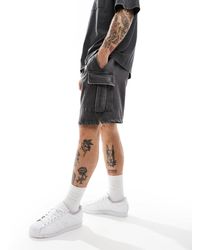 Only & Sons - – cargo-shorts aus sweatstoff - Lyst