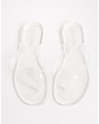 SEQWL - Jelly Flip Flops - Lyst