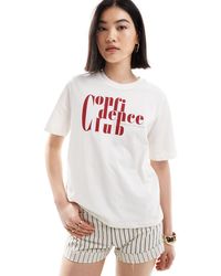 ONLY - Confidence Club Boxy T-shirt - Lyst