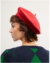 ASOS - Wool Beret With Improved Fit - Lyst