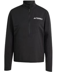 adidas - Terrex Multi Climacool 1/2 Zip Long Sleeve Tee - Lyst