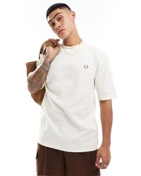 Fred Perry - Camiseta con ribetes - Lyst