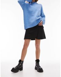 TOPSHOP - Tailored Mini Skirt Mens Re-worked Blazer - Lyst