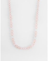 Accessorize - Lydia Beaded Necklace - Lyst