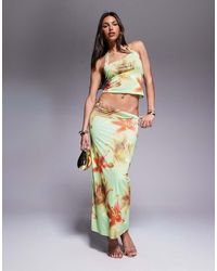 ASOS - Slinky Maxi Skirt - Lyst