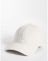 KTZ - Ny Yankees Logo 9Forty Tonal Cord Cap - Lyst