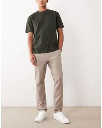 River Island - – core – schmal geschnittene chinohose - Lyst