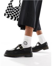 Dr. Martens - Adrian Woven Mary Jane Loafers - Lyst