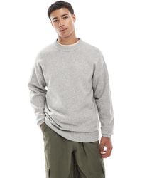 Jack & Jones - – flauschiger oversize-pullover - Lyst