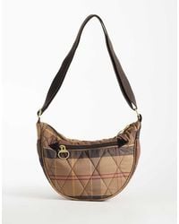 Barbour - Healy Tartan Check Sling Crossbody Bag - Lyst