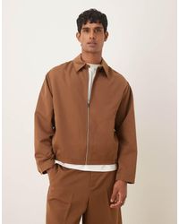 ASOS - Smart Co-Ord Oversized Blouson Jacket - Lyst