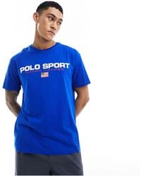 Polo Ralph Lauren - Sport Capsule Front Logo T-shirt Classic Oversized Fit - Lyst