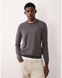 Mango - Performance Knitted Striped Sweater - Lyst