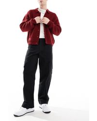 Jack & Jones - Pantaloni Cargo Neri Ampi - Lyst