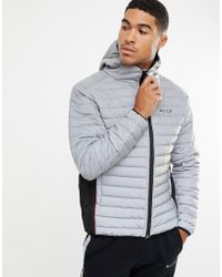 mens nicce reflective jacket