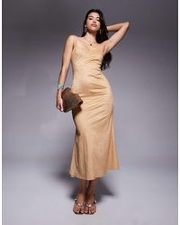 Bardot - Nadira Faux Suede Dress - Lyst