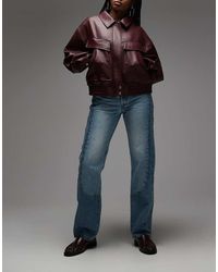 Levi's - Vaqueros De Corte Recto Con Detalle De Zahón Estilo Wéstern De Los Años 90 501 De - Lyst