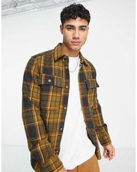 Only & Sons - Geruit Flanellen Overshirt - Lyst