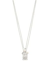 Pilgrim - Fire Necklace 2In1 Set - Lyst