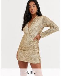 john zack rose gold dress