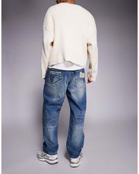 Aape By A Bathing Ape - Aape By A Bathing Ape Loose Fit Denim Jeans - Lyst
