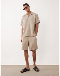Jack & Jones - – freizeit-set aus hemd und shorts - Lyst